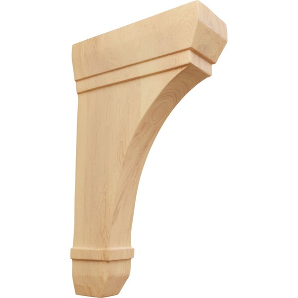 Ekena Millwork 2 1/4"W x 6"D x 10"H Stockport Bracket, Red Oak BKT02X06X10STRO - main